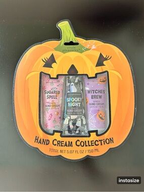 Simple Pleasures Halloween Hand Cream Collection Set of 3 NWT